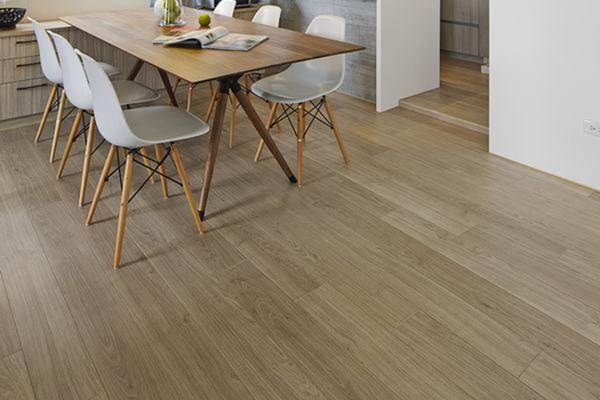 Vinyl fabric floors