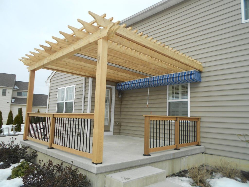 pergola on deck